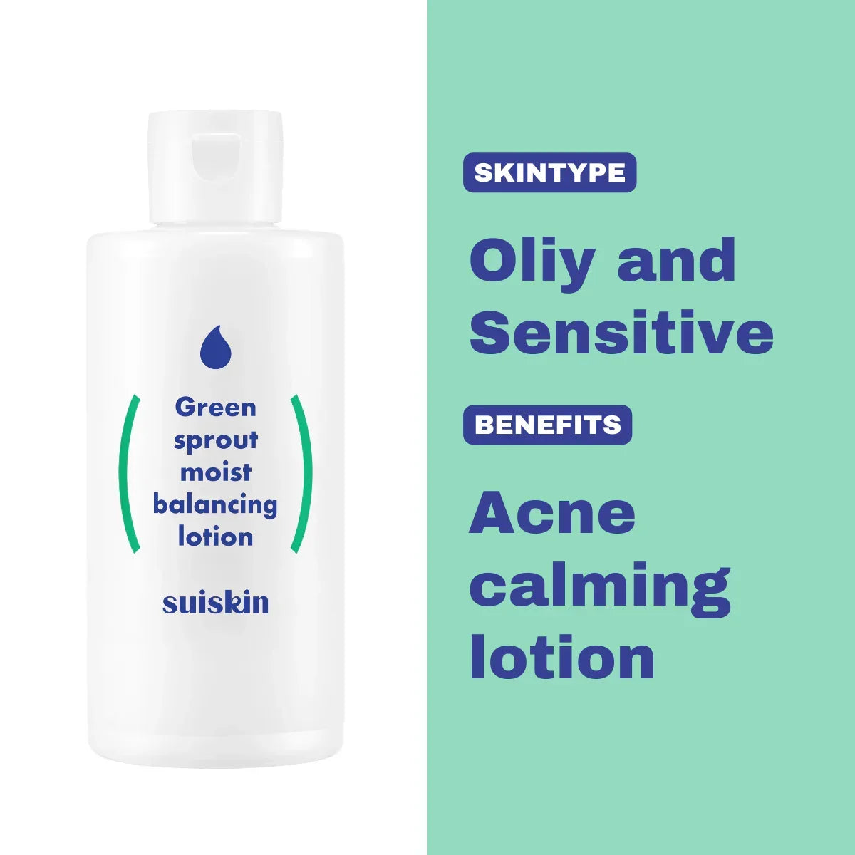 [Suiskin] Green sprout moist balancing lotion 210ml