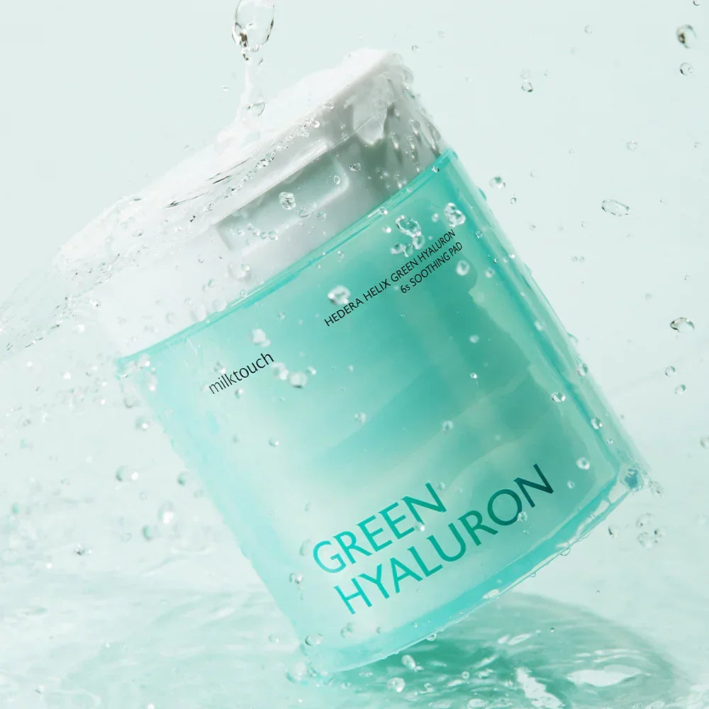 [milktouch] Hedera Helix Green Hyaluron 6sec Soothing Pad 60pcs