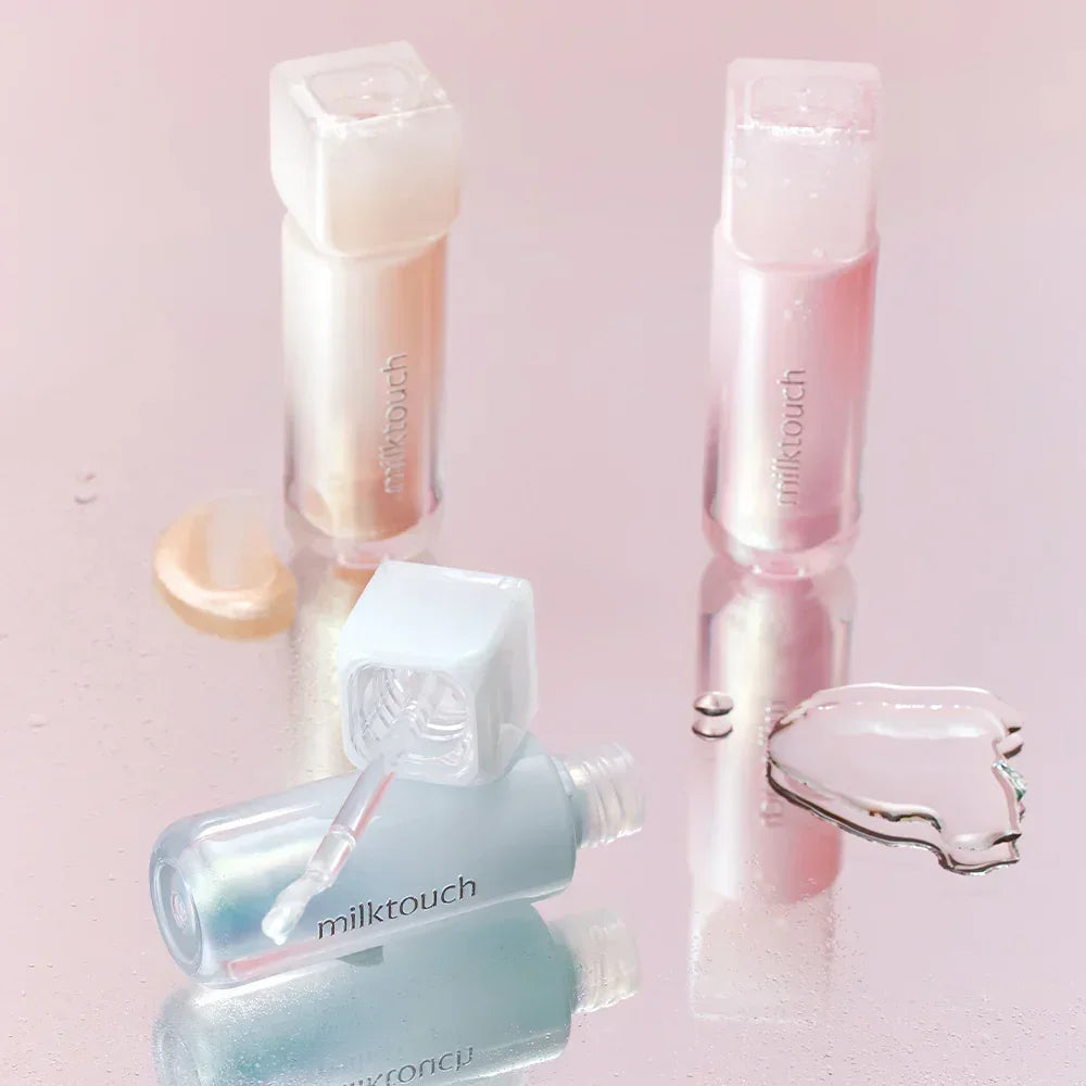 [milktouch] Dew Stain Sheer Aurora Gloss #01 Honey Dew 4g