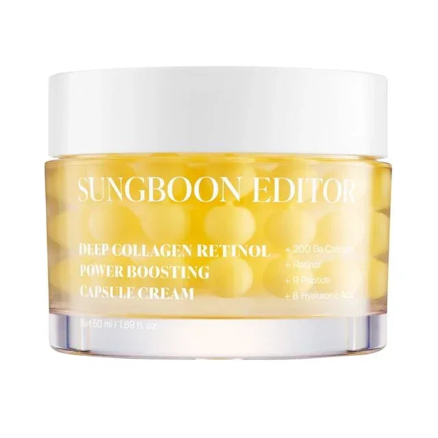 [SUNGBOON EDITOR] Deep Collagen Retinol Power Boosting Capsule Cream 50ml