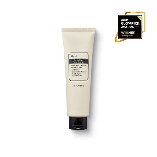 [Dear Klairs] Gentle Black Facial Cleanser 140ml
