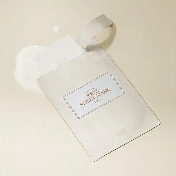 [ImFrom] Rice Sheet mask 20ml (1ea)