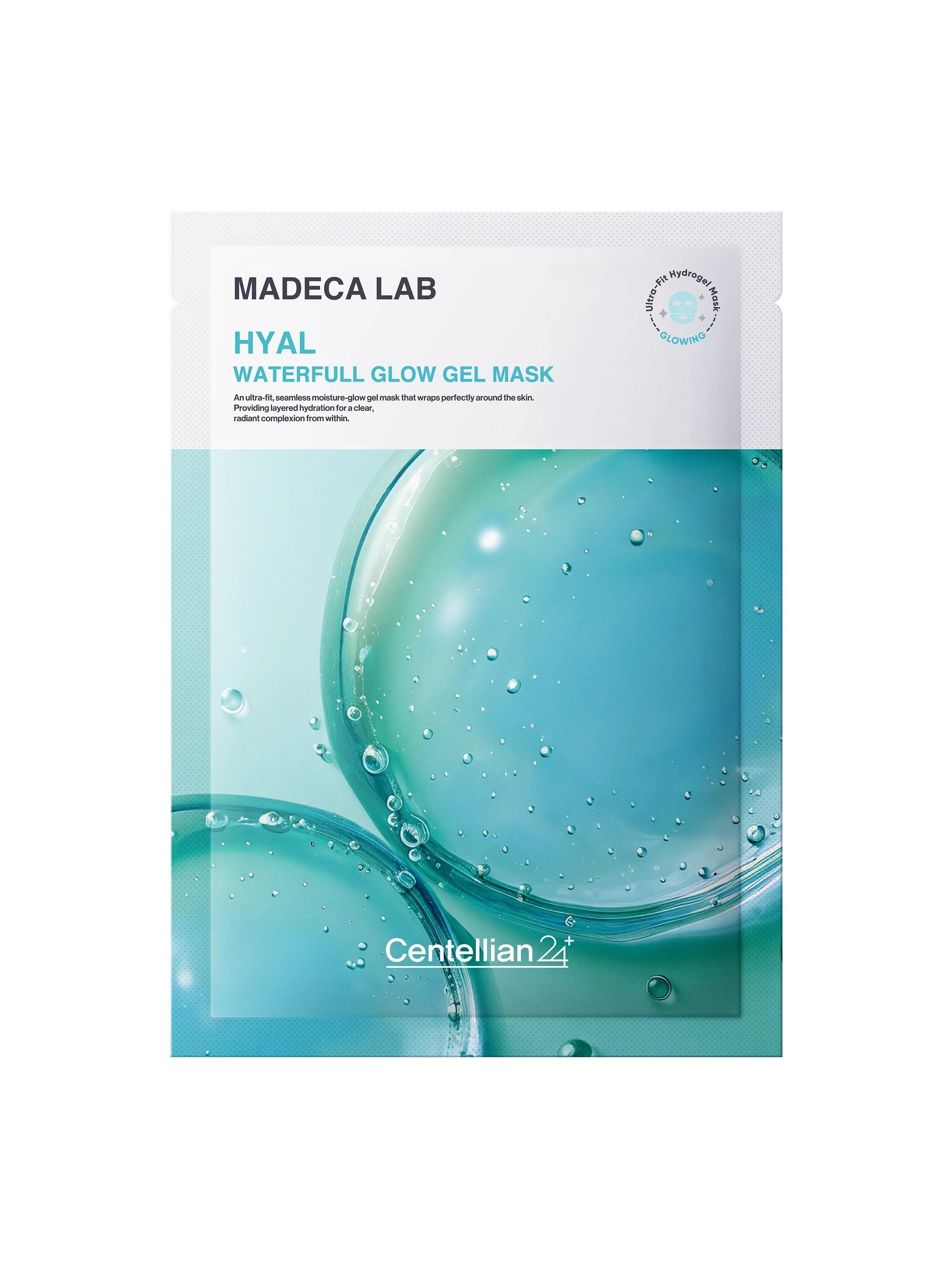 [Centellian24]  Madeca Lab Hyal Waterfull Glow Gel Mask 5ea