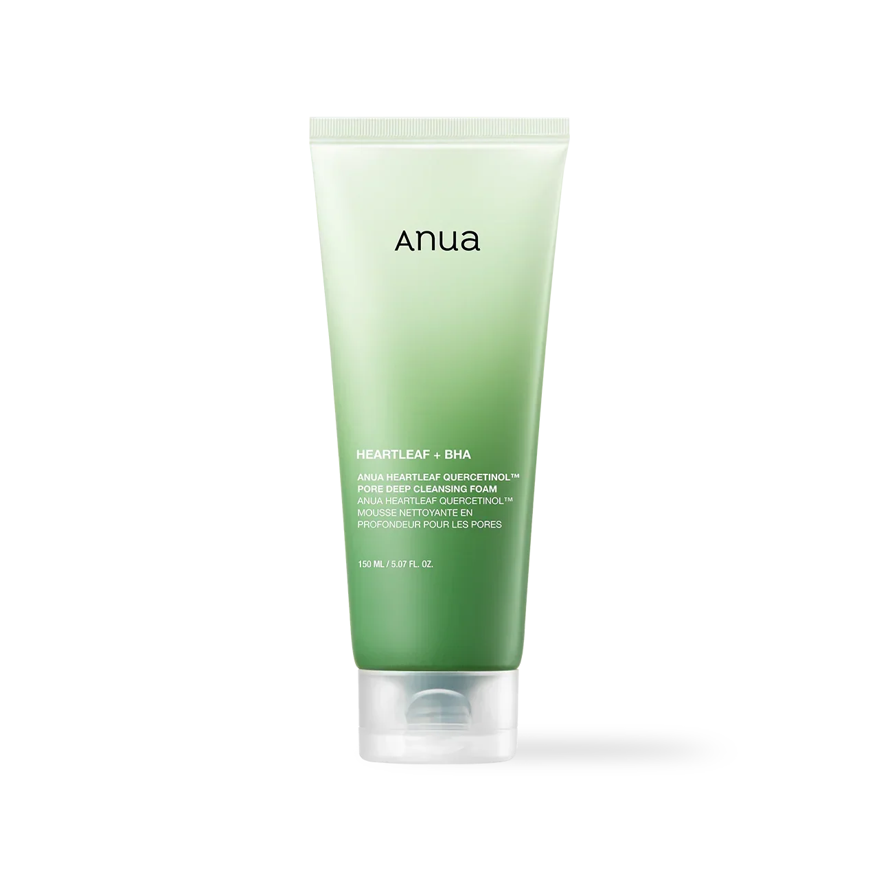 [Anua] HEARTLEAF QUERCETINOL PORE DEEP CLEANSING FOAM 150ML