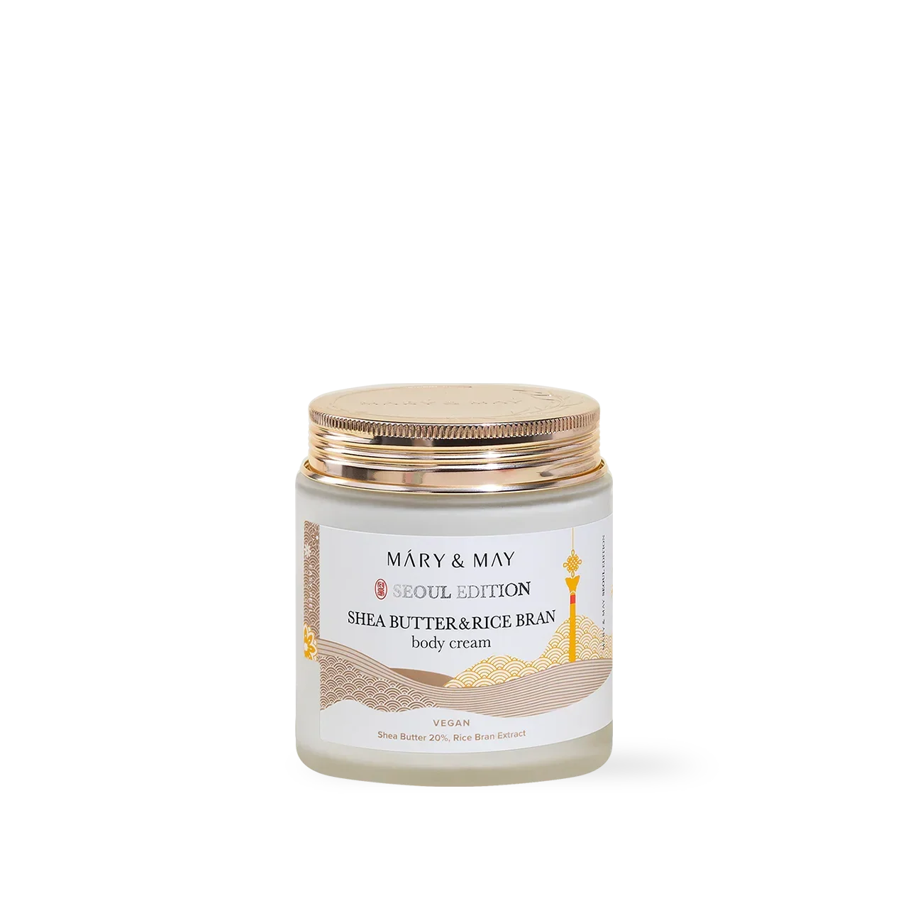 [Mary&May] Shea Butter & Rice Bran Body Cream 250ml