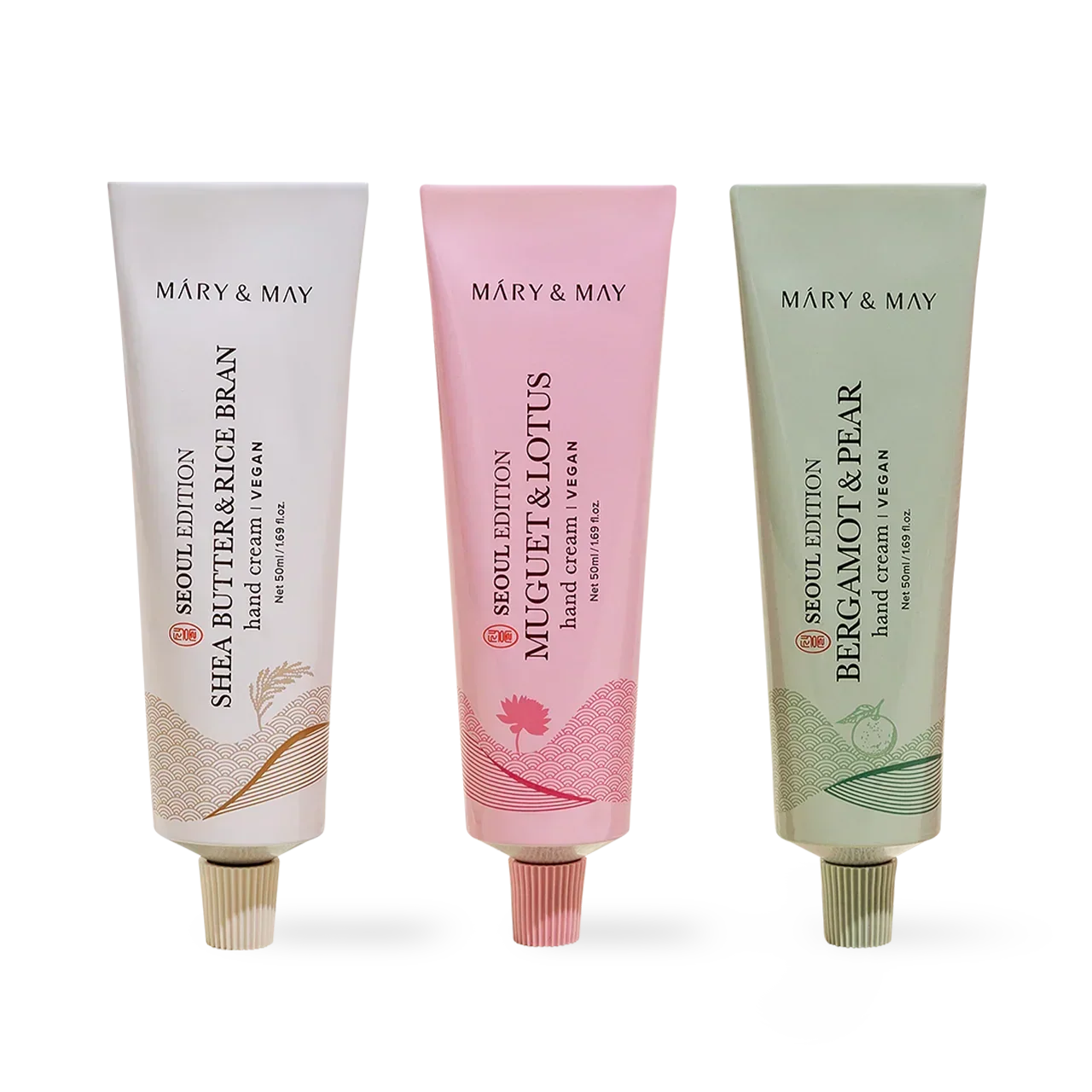 [Mary&May] Seoul Edition Hand Cream Trio Set (50ml x3)