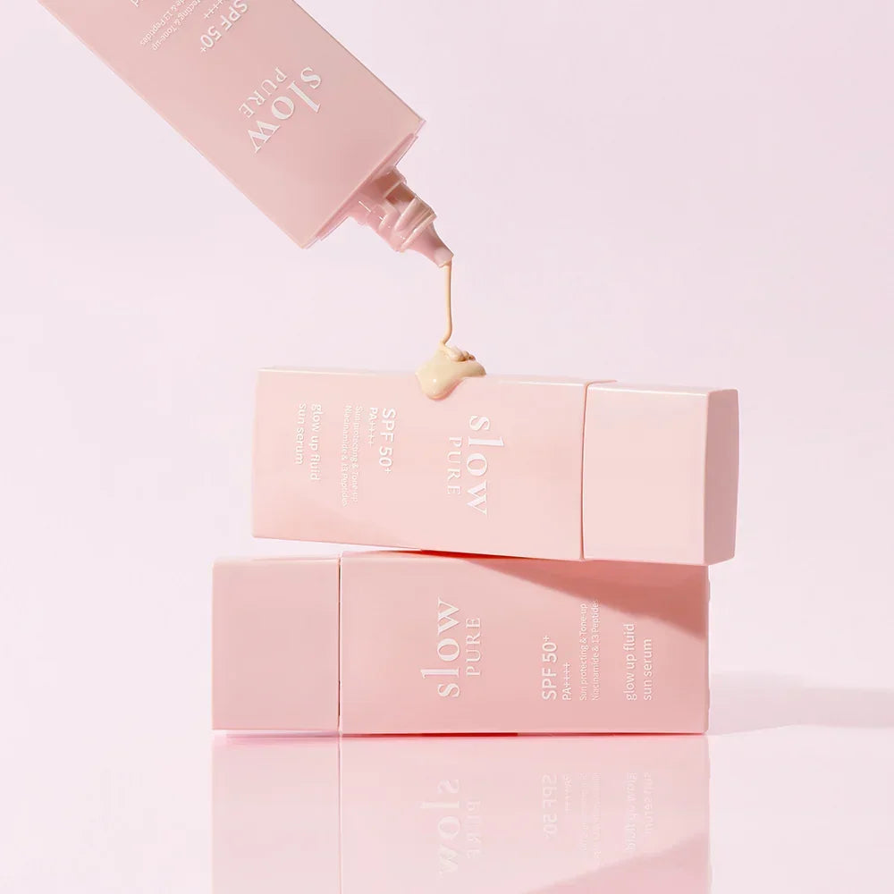 [slowpure] glow up fluid sun serum SPF50+ PA++++ 50ml