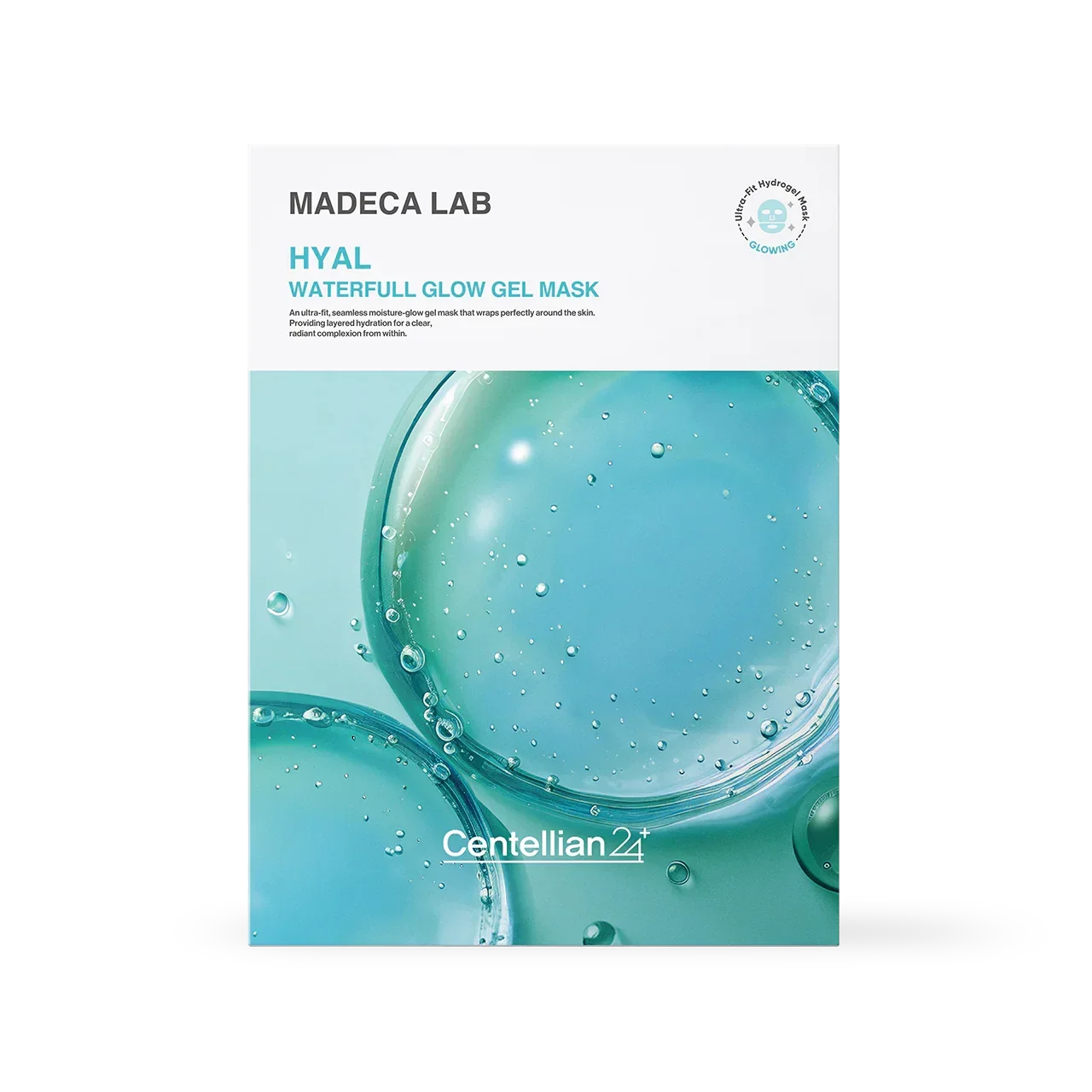 [Centellian24]  Madeca Lab Hyal Waterfull Glow Gel Mask 5ea