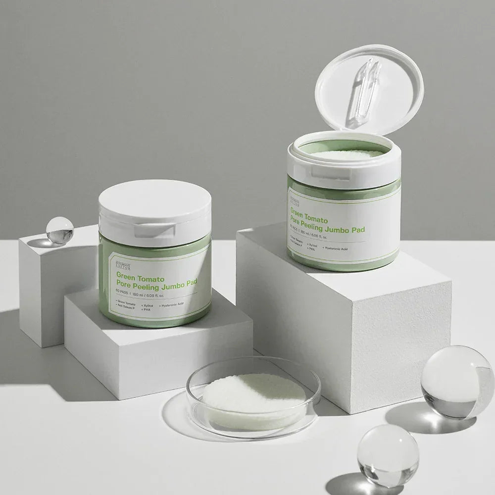 [SUNGBOON EDITOR] Green Tomato Pore Peeling Jumbo Pad 60 Sheets