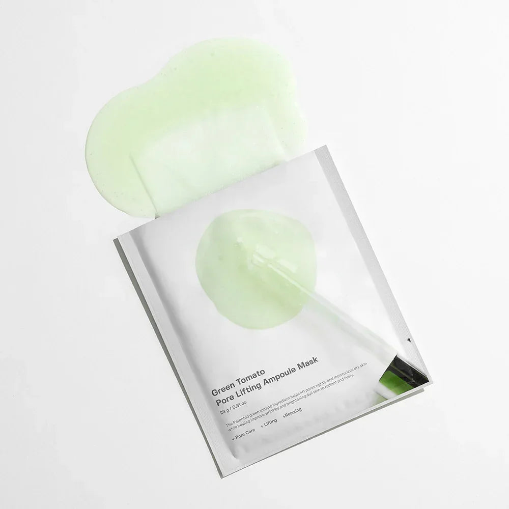 [SUNGBOON EDITOR] Green Tomato Pore Lifting Ampoule Mask 23g*10pcs