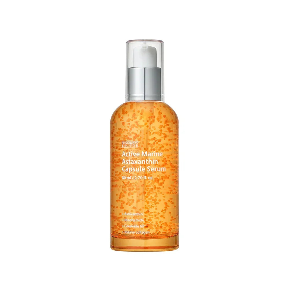 [SUNGBOON EDITOR] Active Marine Astaxanthin Capsule Serum 80ml