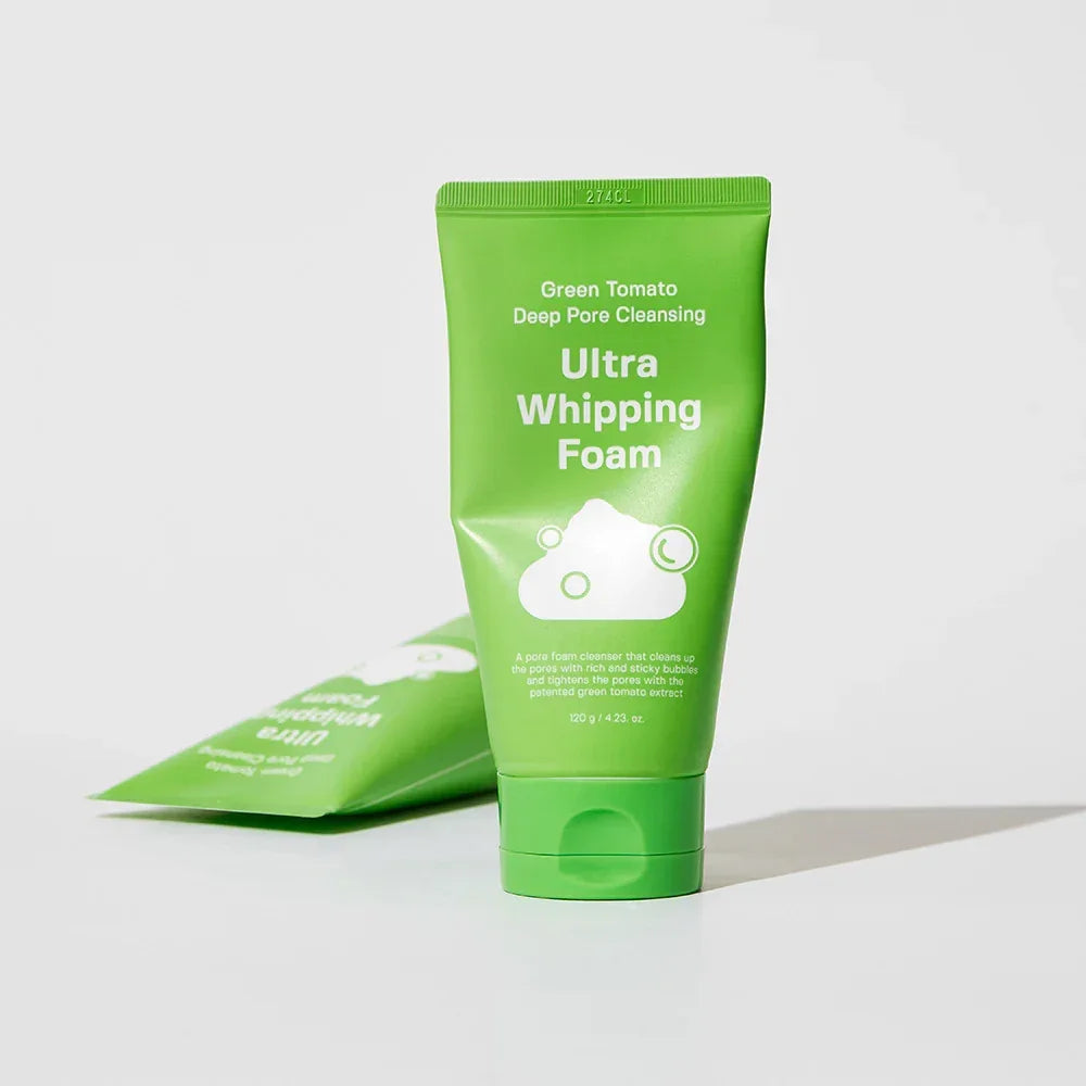 [SUNGBOON EDITOR] Green Tomato Deep Pore Cleansing Ultra Whipping Foam 120g