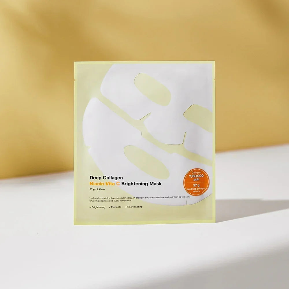 [SUNGBOON EDITOR] Deep Collagen Niacin Vita C Brightening Mask 37g*4ea