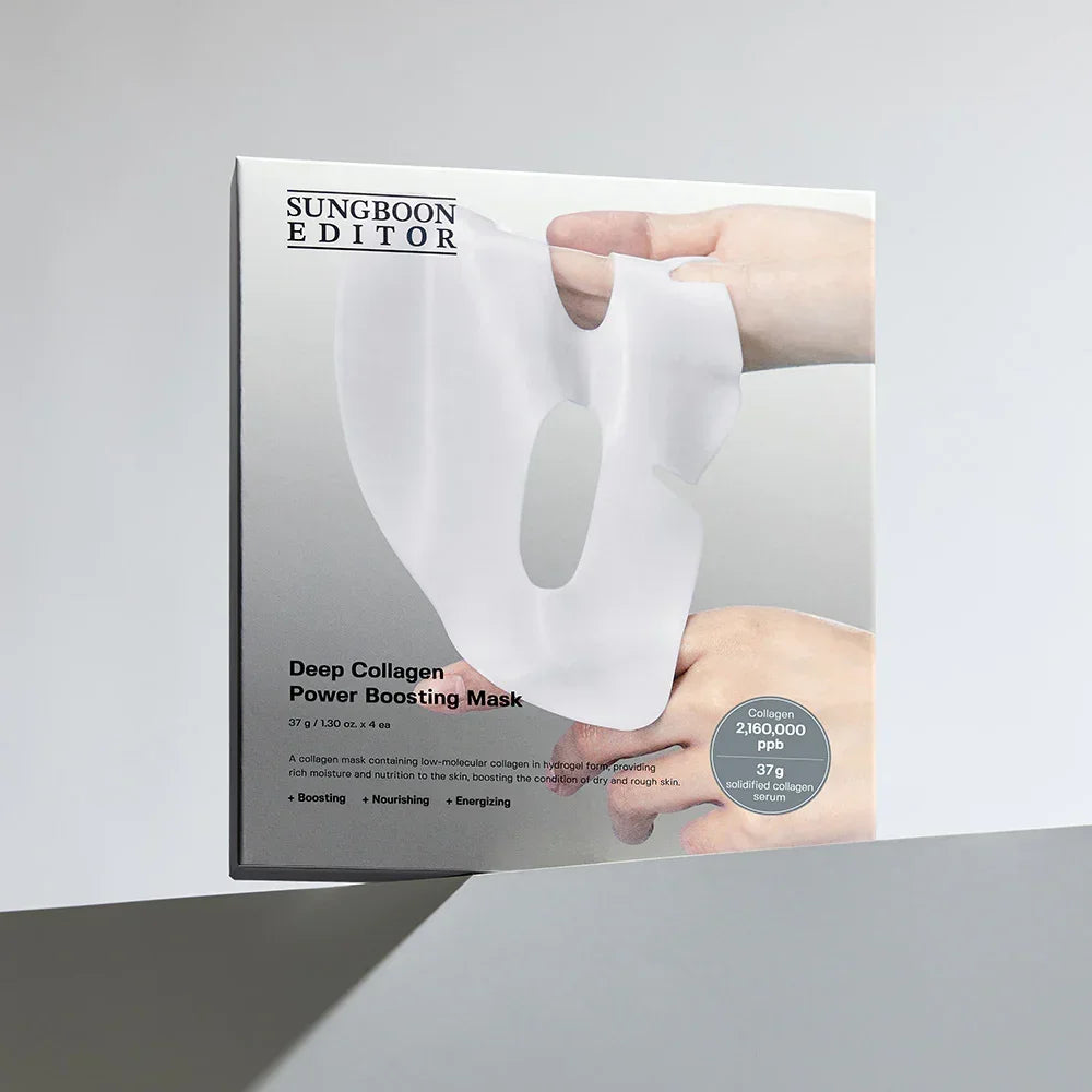 [SUNGBOON EDITOR] Deep Collagen Power Boosting Mask 37g*4ea