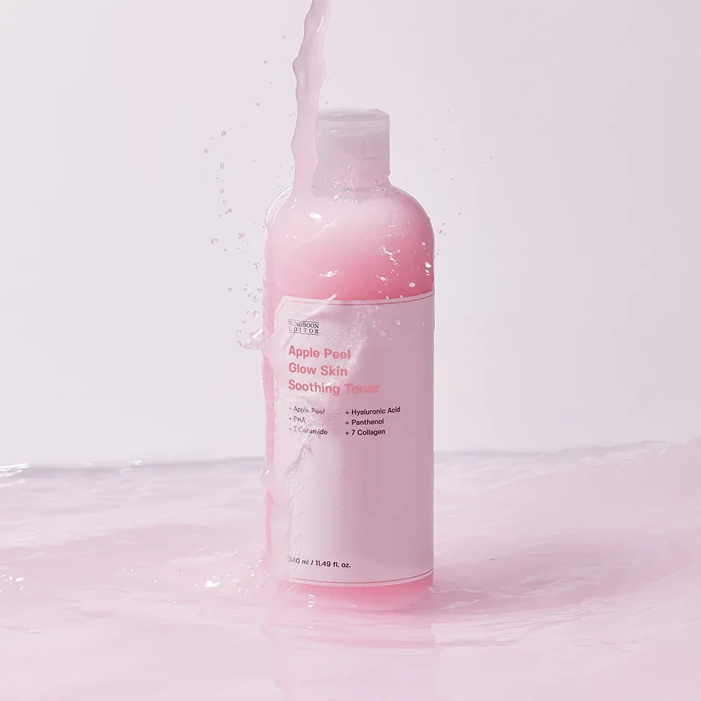 [SUNGBOON EDITOR] Apple Peel Glow Skin Soothing Toner 350ml