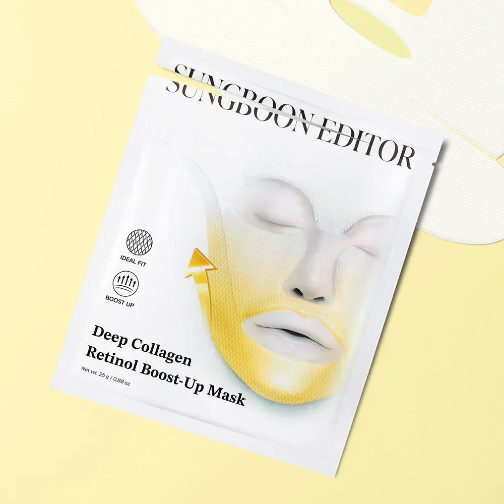 [SUNGBOON EDITOR] Deep Collagen Retinol Tension Boost Up Mask Set 4pcs