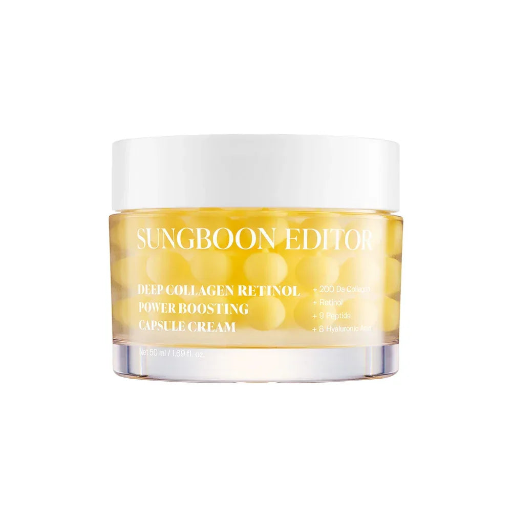 [SUNGBOON EDITOR] Deep Collagen Retinol Power Boosting Capsule Cream 50ml