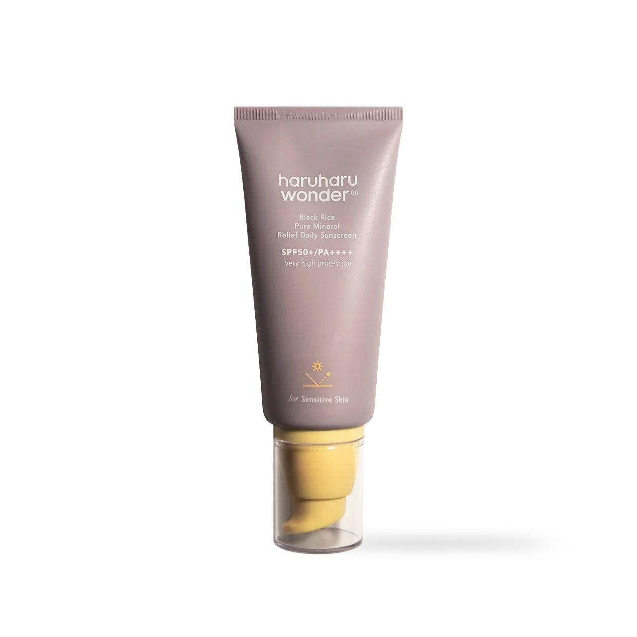 [haruharuwonder] Black Rice Pure Mineral Relief Daily Sunscreen Unscented SPF50+ 50ml