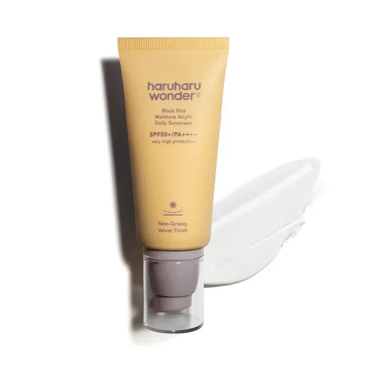 [haruharuwonder] Black Rice Moisture Airyfit Daily Sunscreen Unscented SPF50+ 50ml