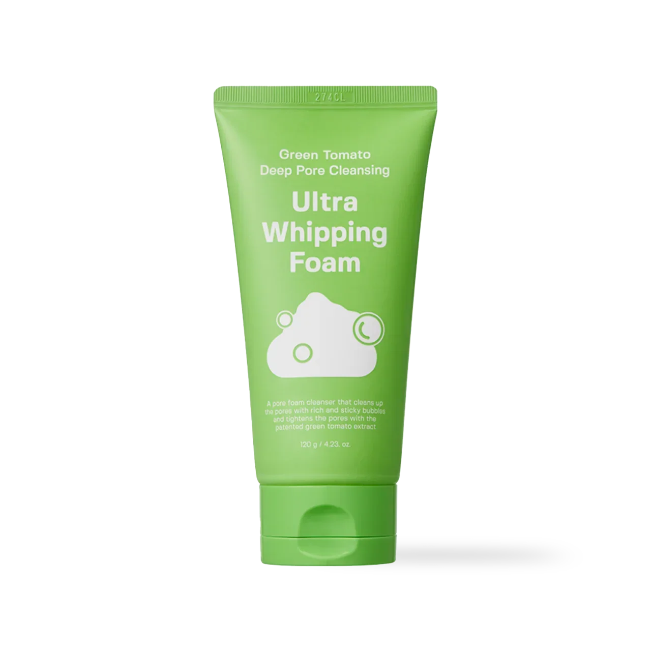 [SUNGBOON EDITOR] Green Tomato Deep Pore Cleansing Ultra Whipping Foam 120g