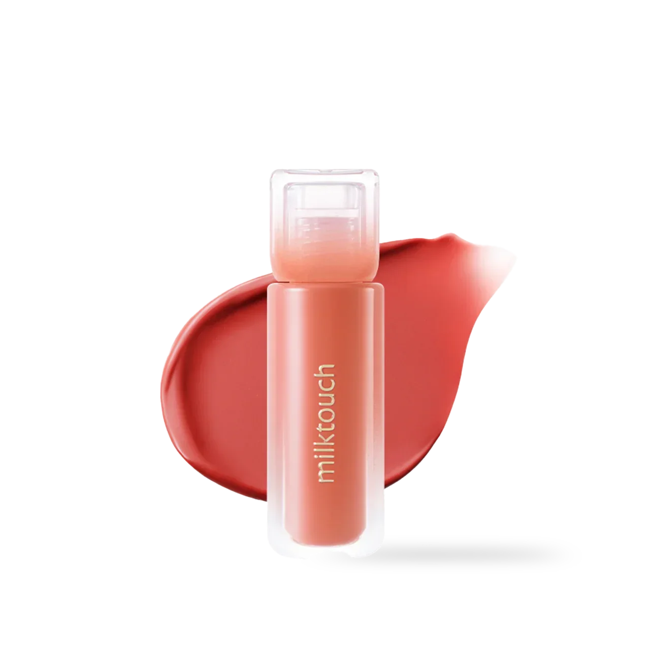 [milktouch] Dew Stain Sheer Lip Gloss 05 Peach Drop 4g