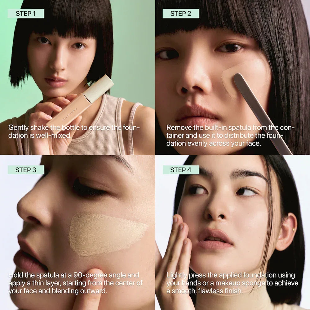 [ENTROPY] Organza Fit Spatula Foundation