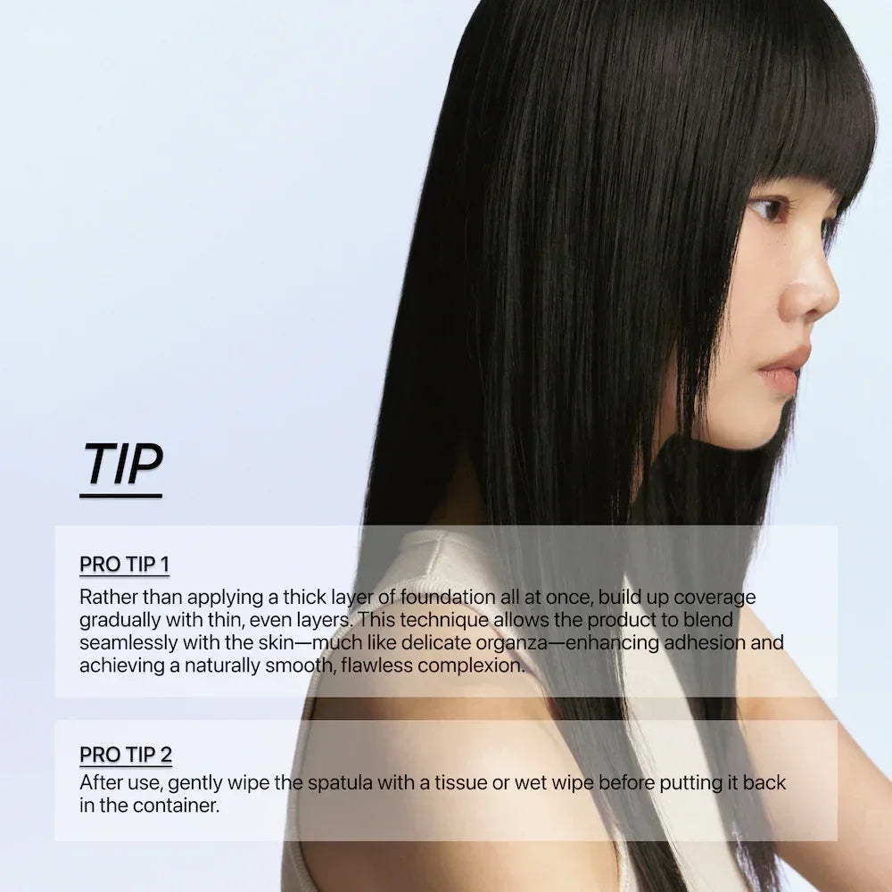 [ENTROPY] Organza Fit Spatula Foundation