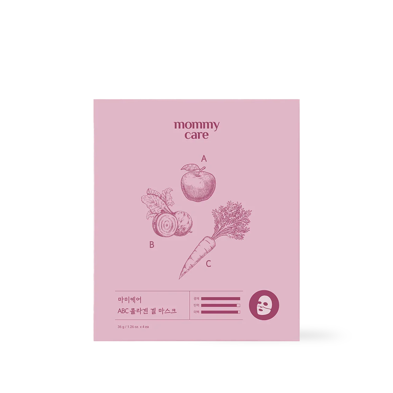 [mommycare] ABC Collagen Gel Mask 36g*4pcs
