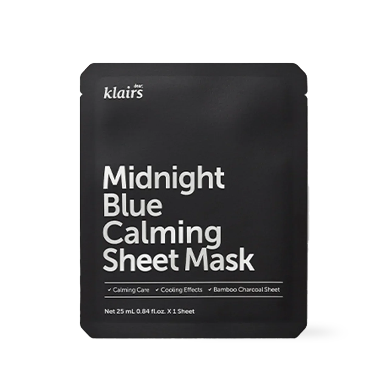 [Dear Klairs] Midnight Blue Calming Sheet Mask 1EA