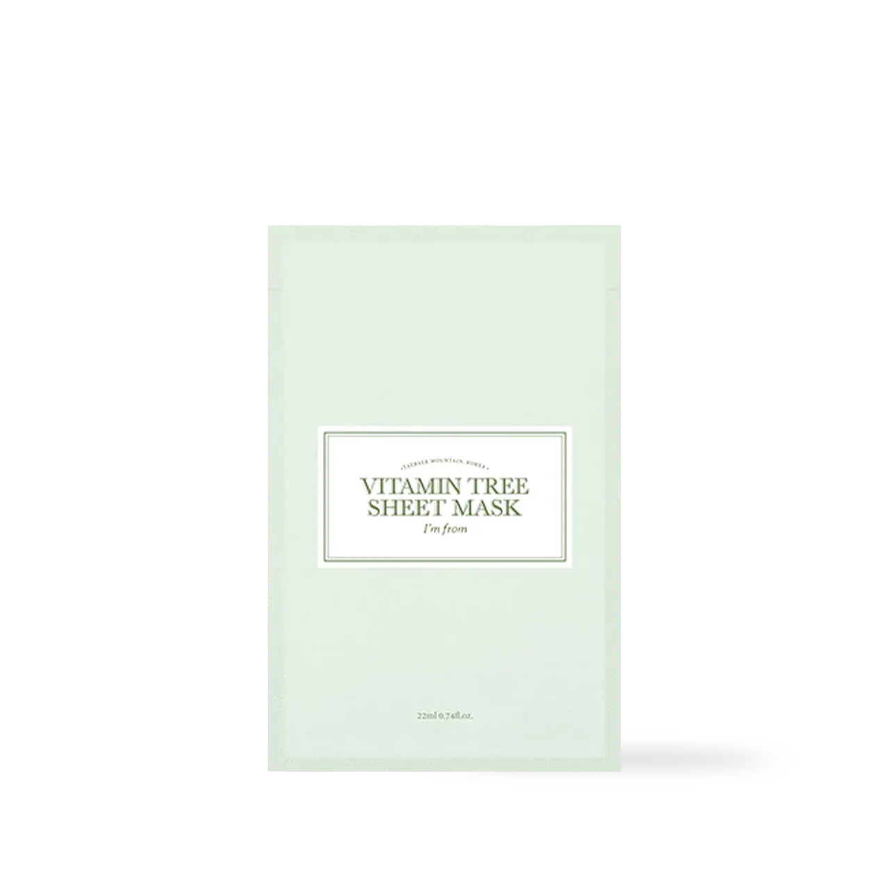 [ImFrom] Vitamin Tree Sheet Mask 22 ml (1ea)