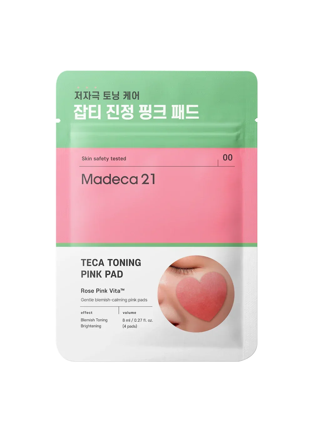 [Madeca21] Teca Toning Pink Pad 4ea