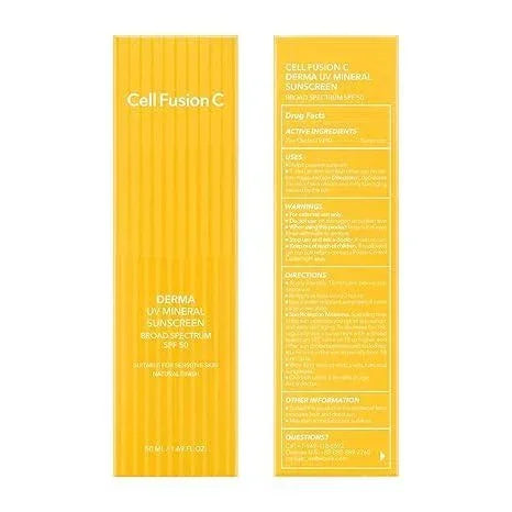 [CellfusionC] Derma UV Mineral Sunscreen 50ml OTC