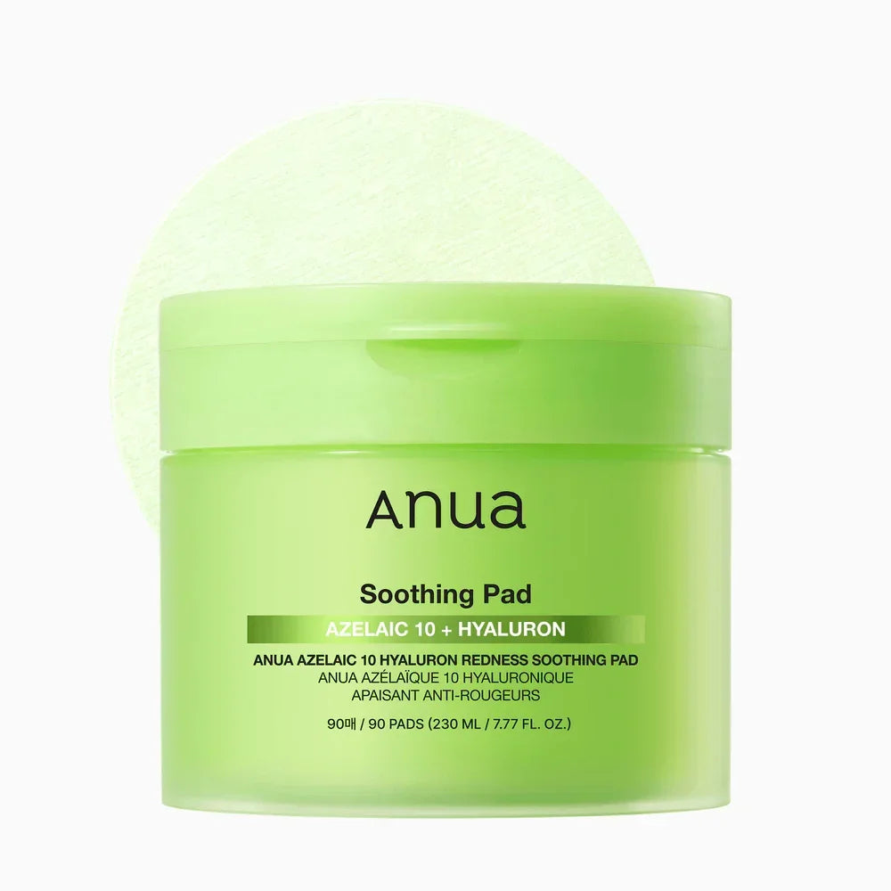 [Anua] Azelaic 10 Hyaluron Redness Soothing Pad 230ml 90ea