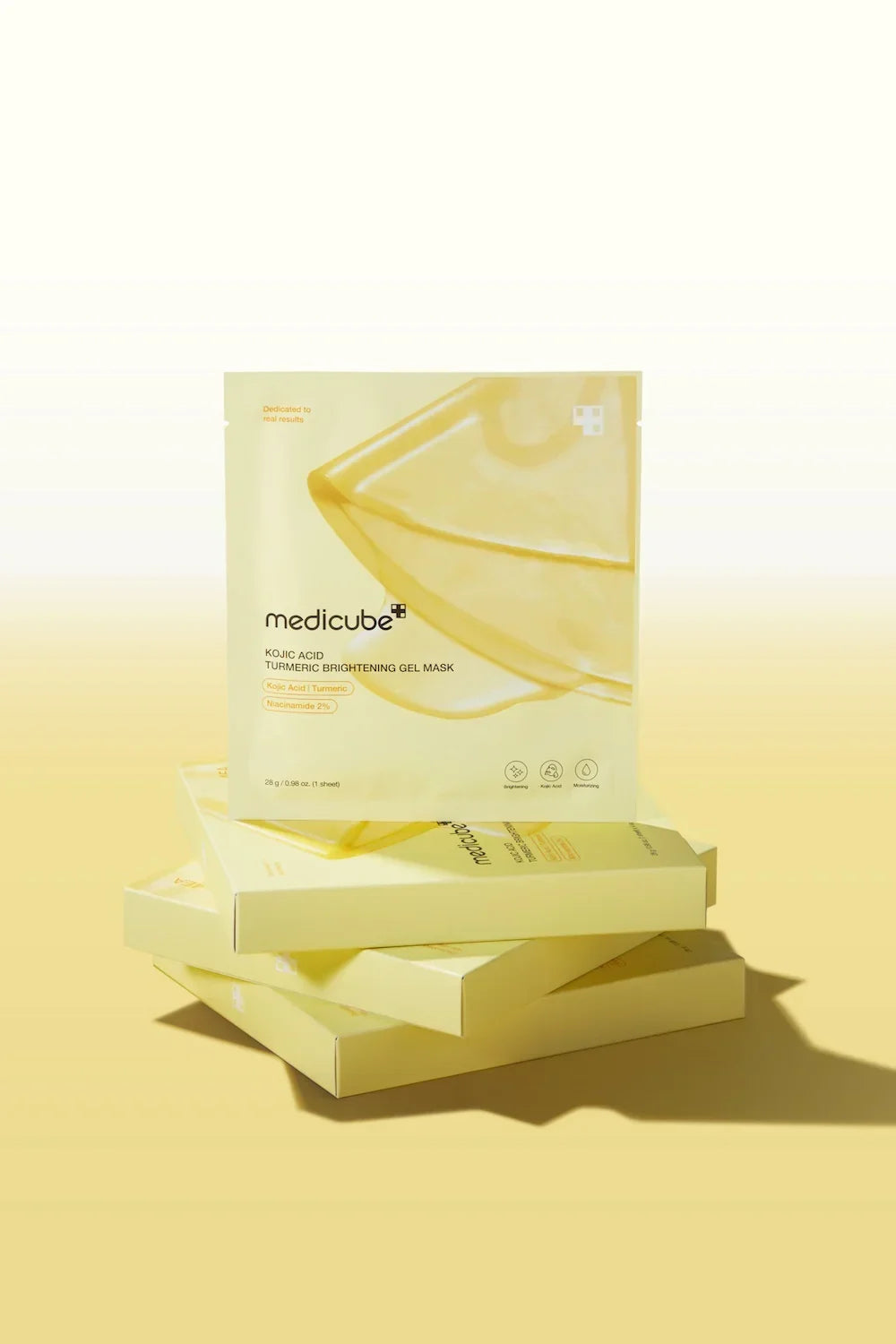 [Medicube] Kojic Acid Turmeric Brightening Gel Mask 4EA