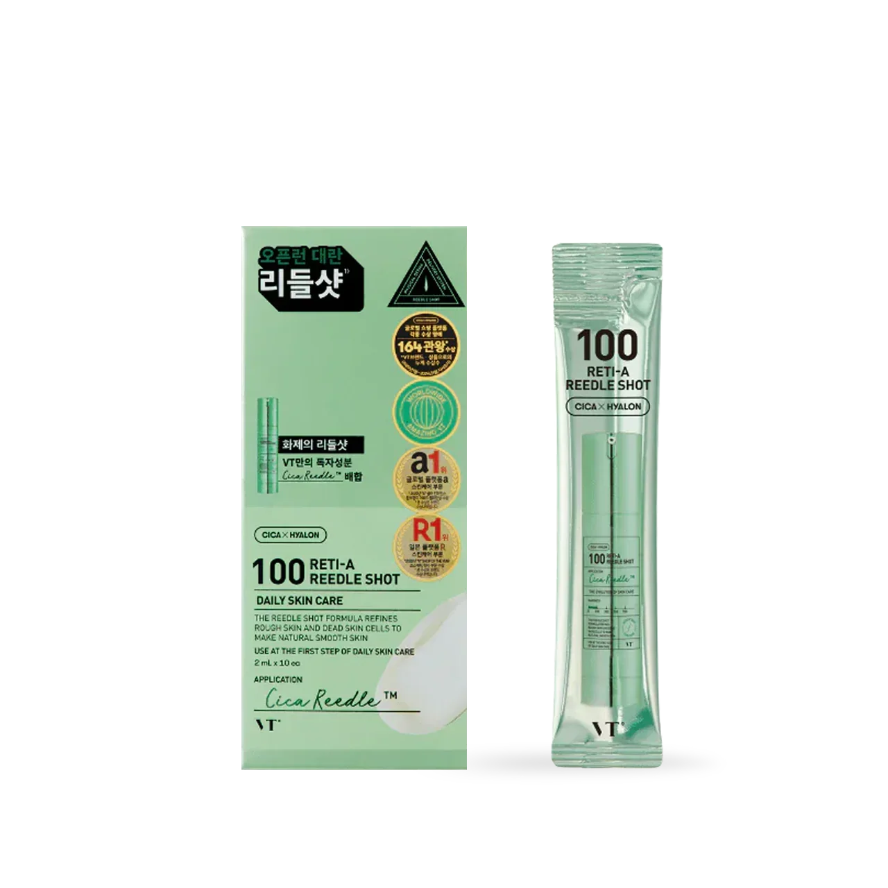 [VT Cosmetics] 100 RETI-A Reedle shot 10ea
