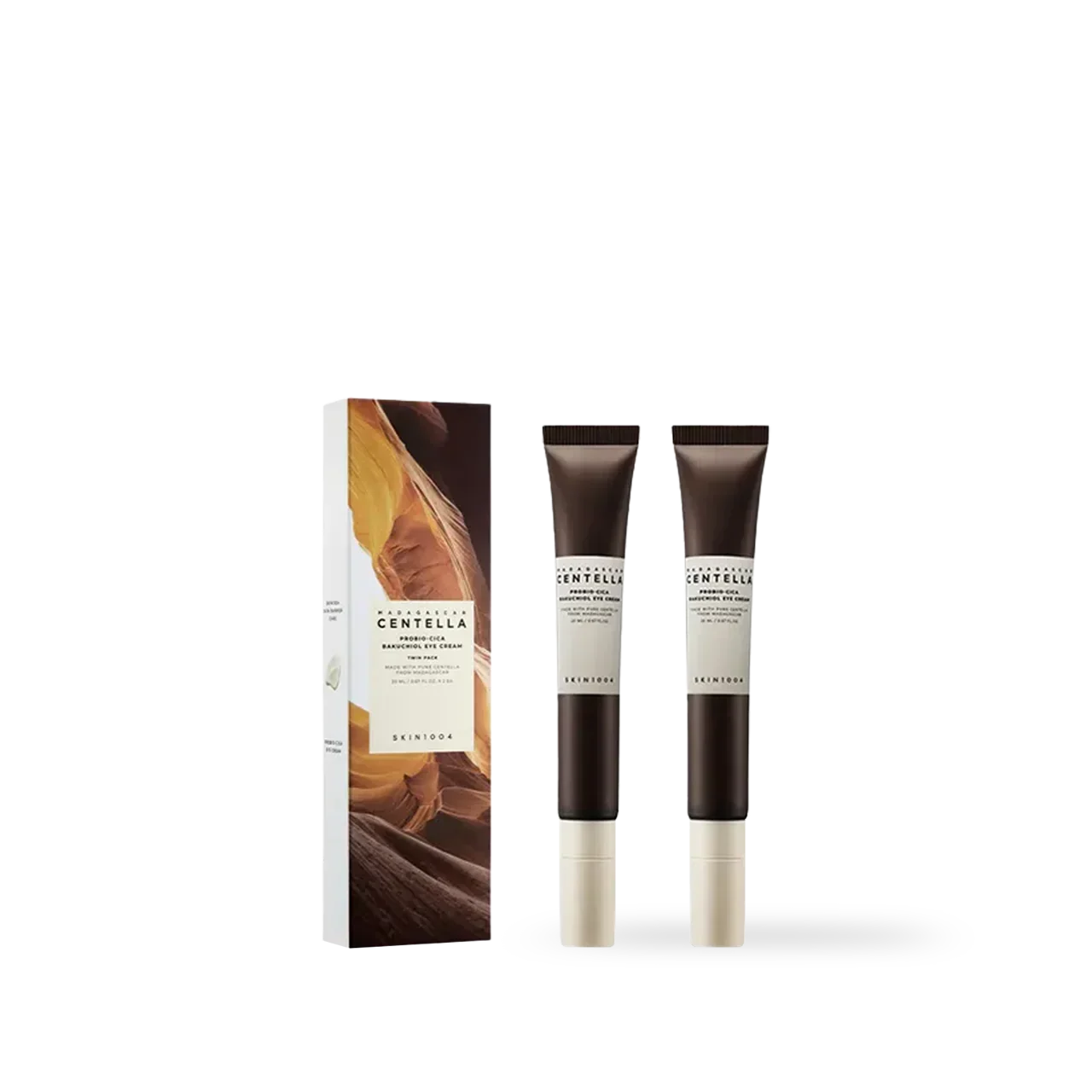 [Skin1004] Madagascar Centella Probio-cica Bakuchiol Eye Cream Twin Pack 20ml*2