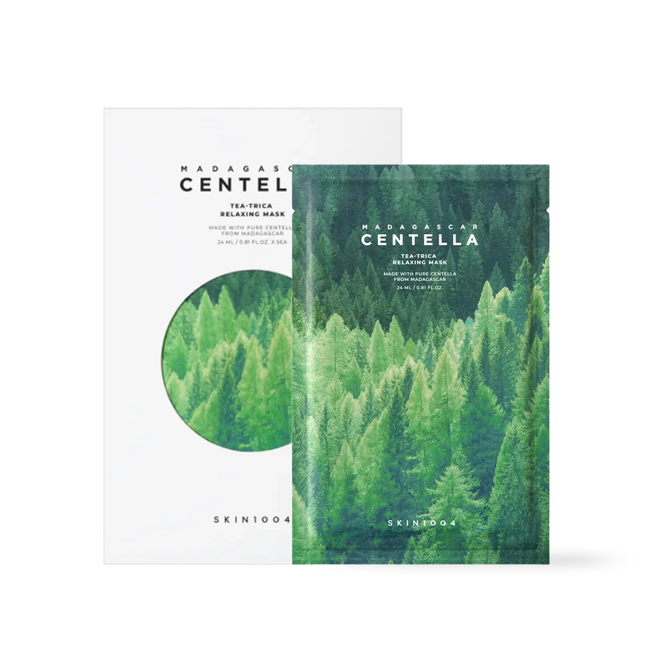 [Skin1004] Madagascar Centella Tea-Trica Relaxing Mask 5ea*24ml