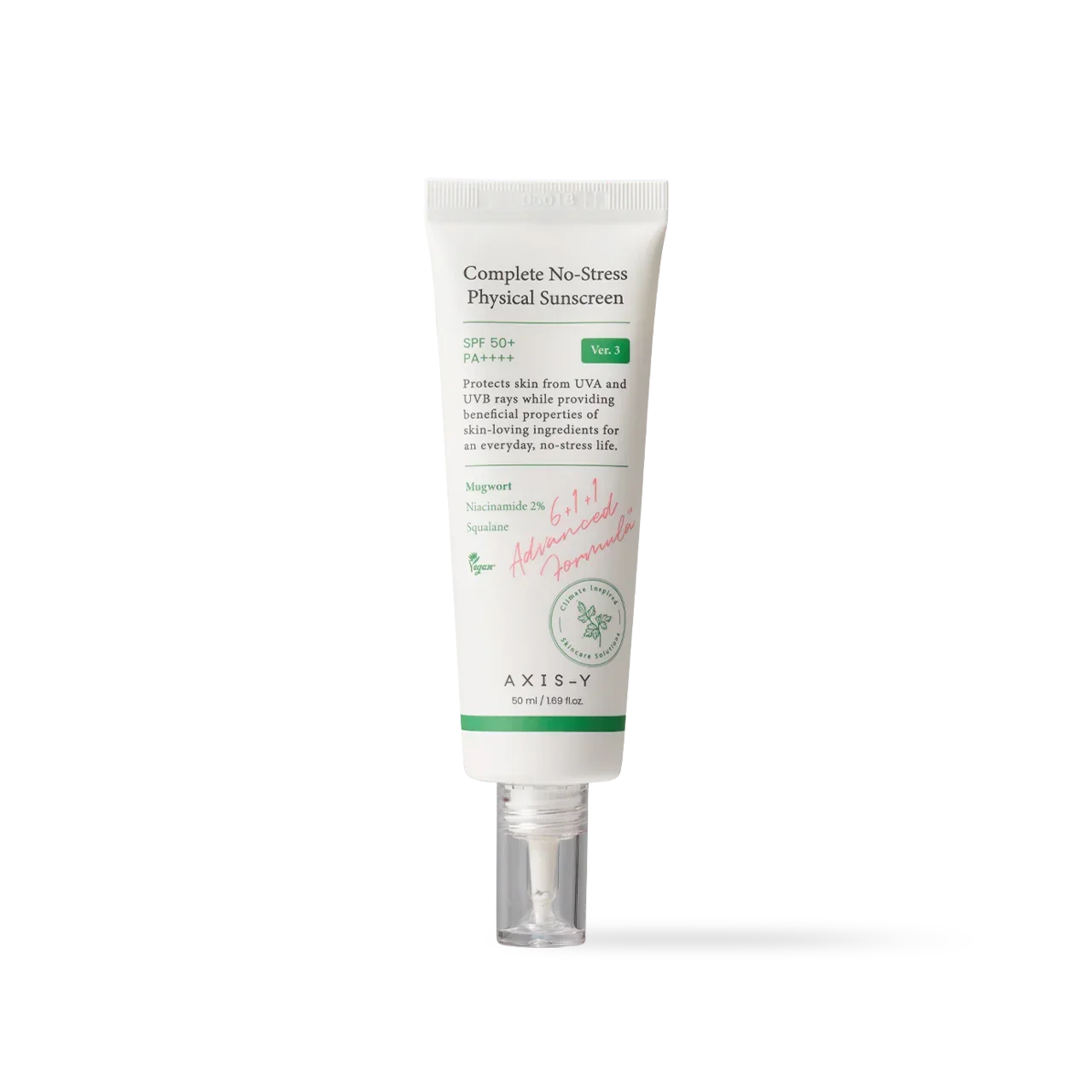 [AXIS-Y] Complete No-Stress Physical Sunscreen 50ml