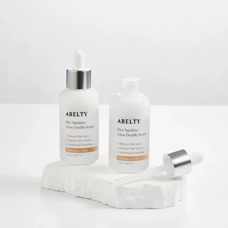 [Abelty] Rice Squalane Glow Double Serum 50ml