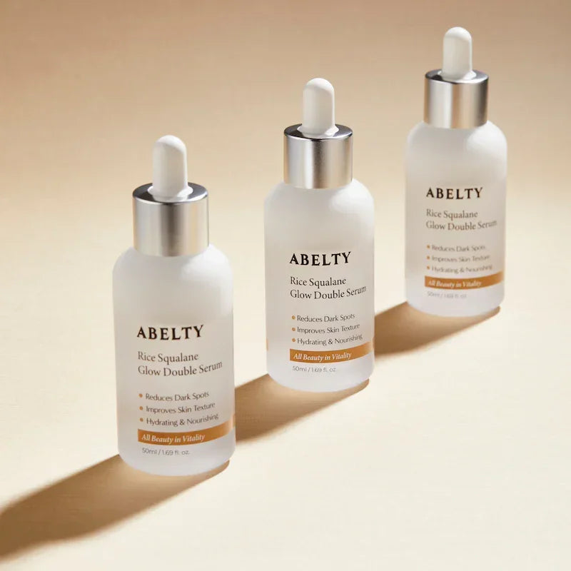 [Abelty] Rice Squalane Glow Double Serum 50ml