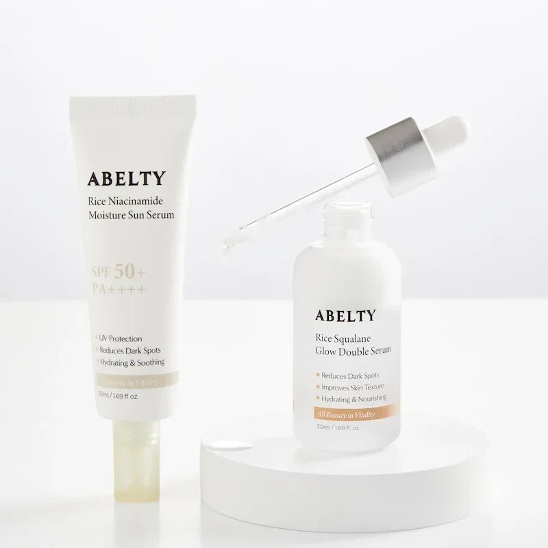 [Abelty] Rice Squalane Glow Double Serum 50ml