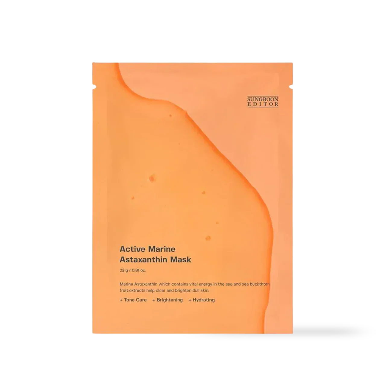 [SUNGBOON EDITOR] Active Marine Astaxanthin Mask 23ml*10ea