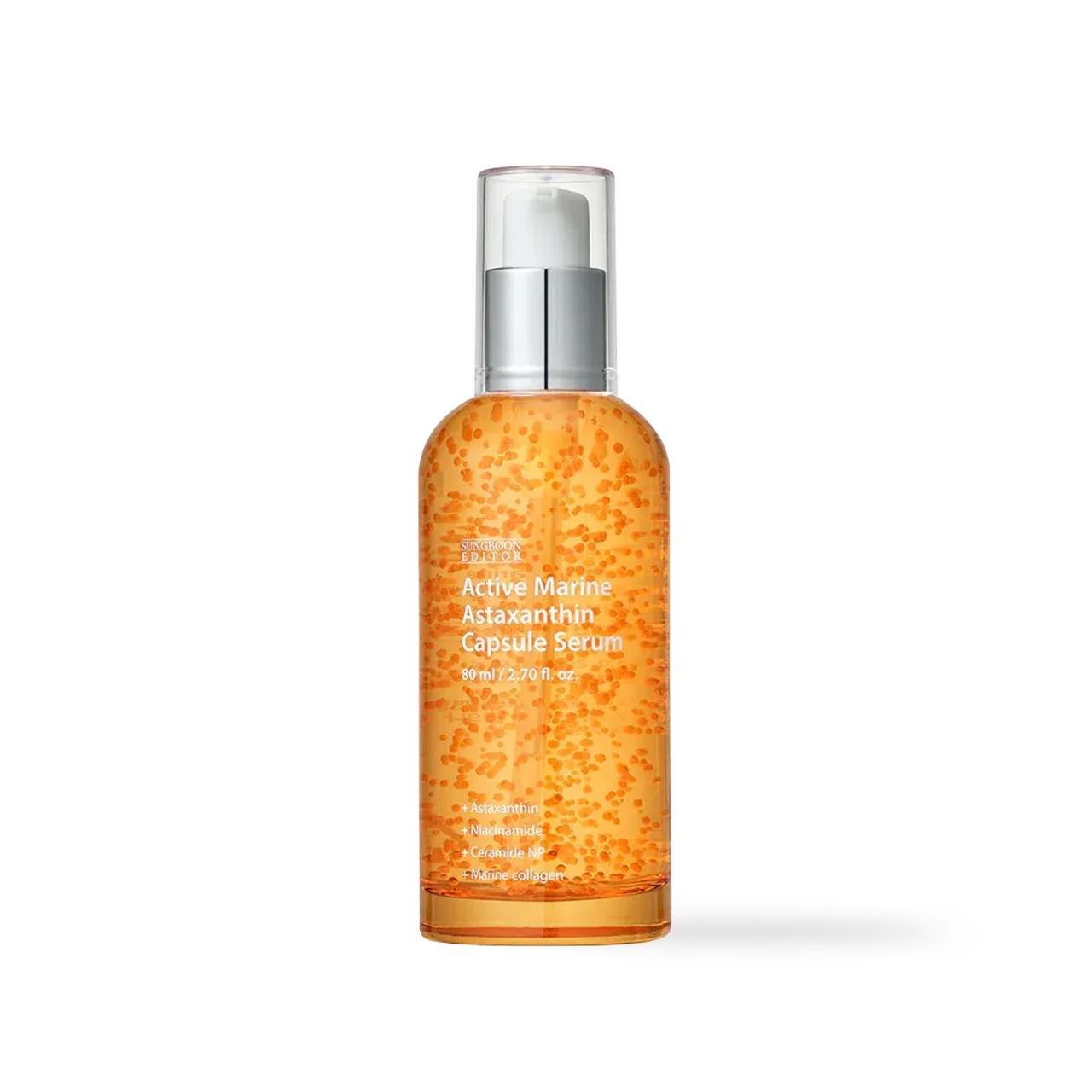 [SUNGBOON EDITOR] Active Marine Astaxanthin Capsule Serum 80ml