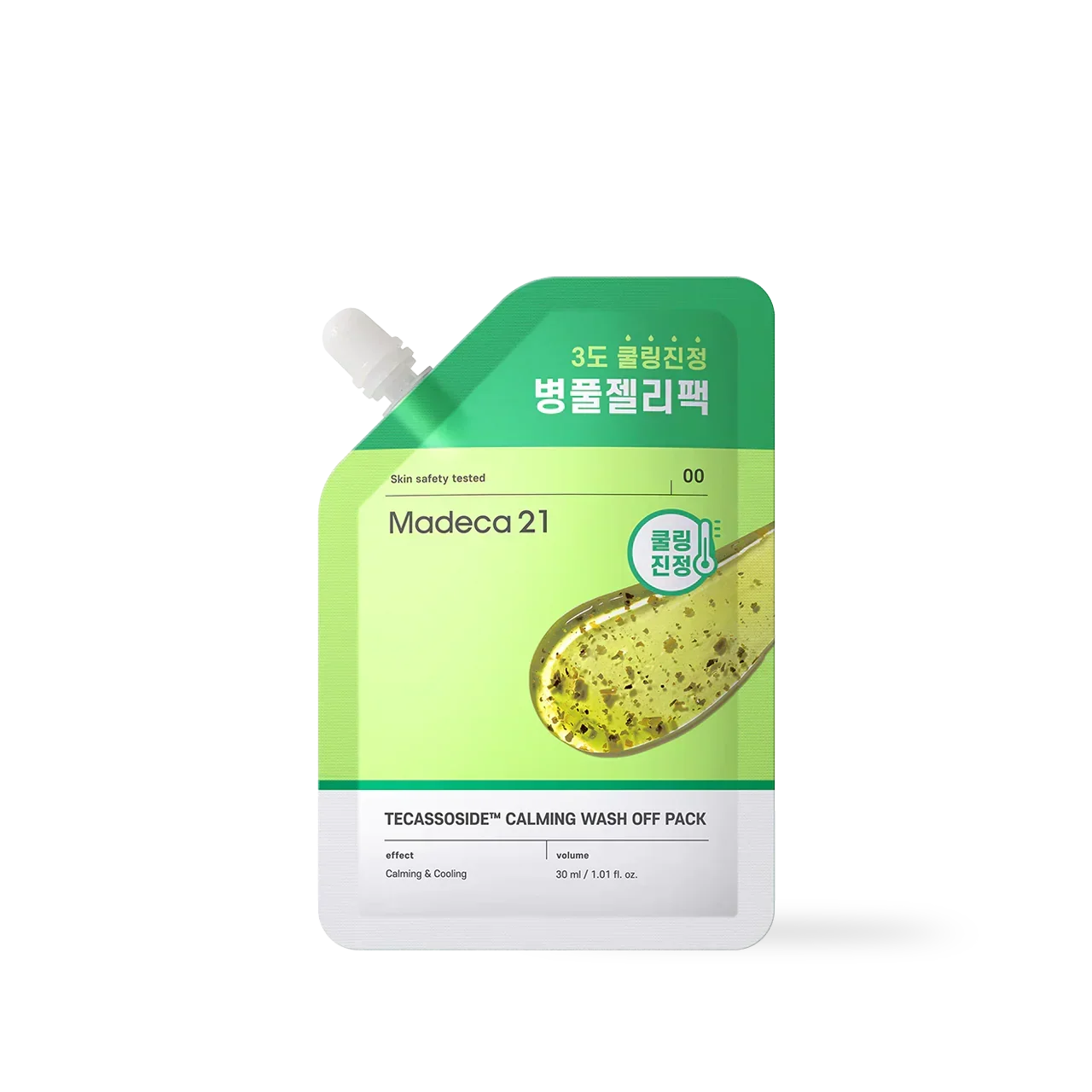 [Madeca21] Tecassoside Calming Wash Off Pack 30ml