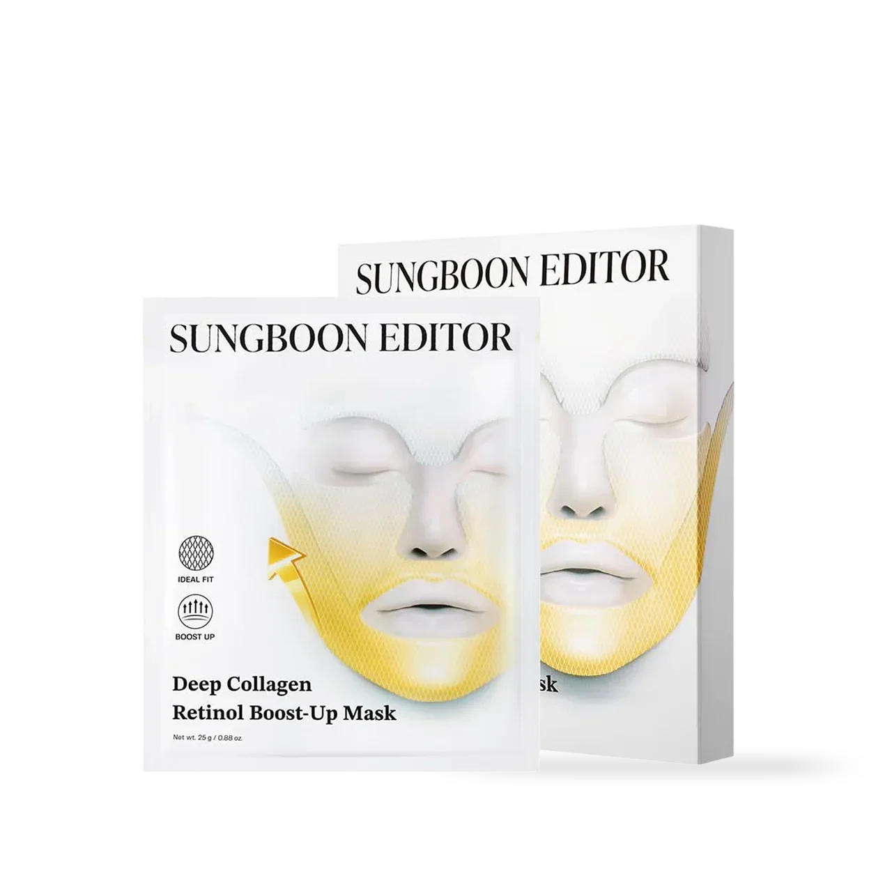 [SUNGBOON EDITOR] Deep Collagen Retinol Tension Boost Up Mask Set 4pcs