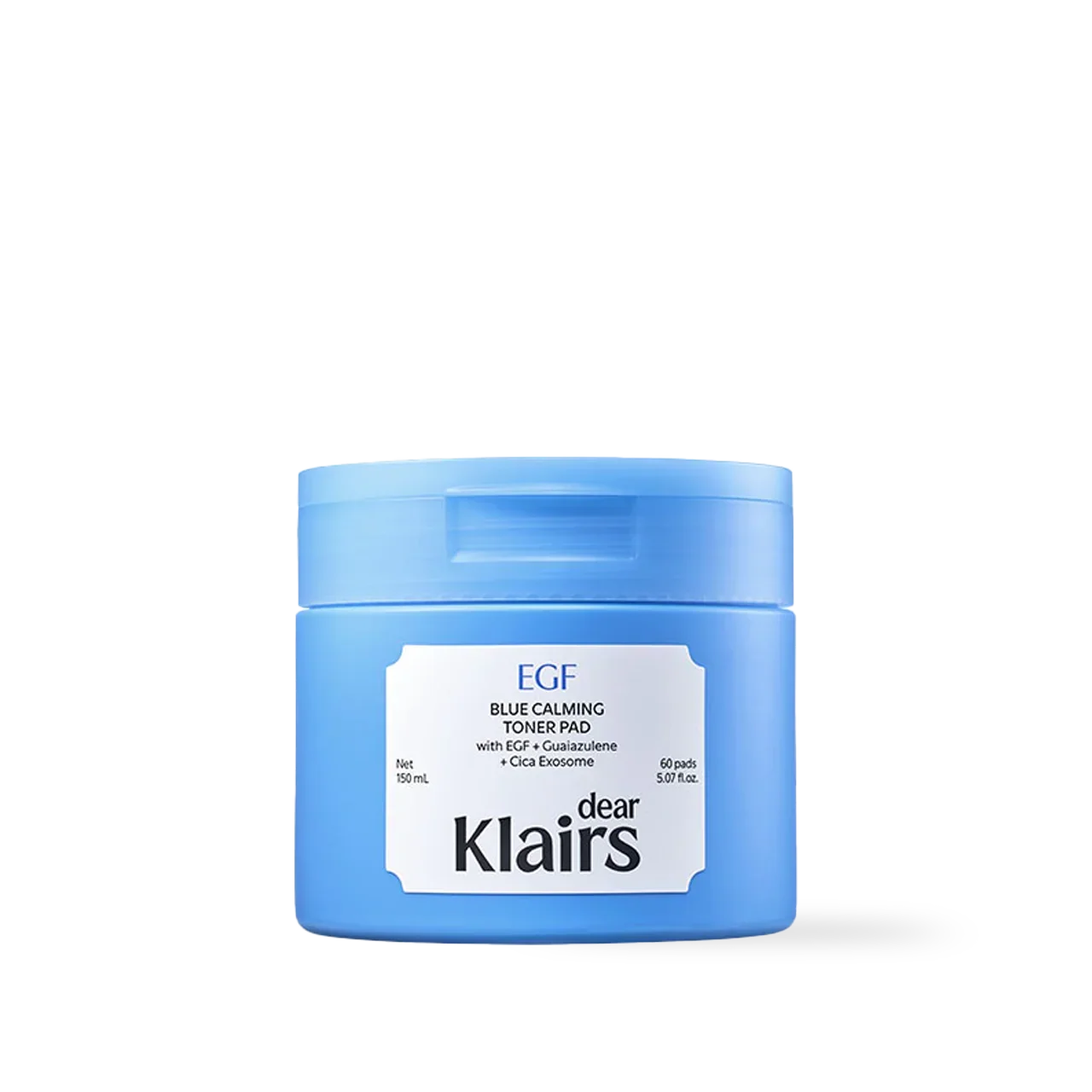 [Dear,Klairs] EGF Blue Calming Toner Pad 150 ml 60 Pads