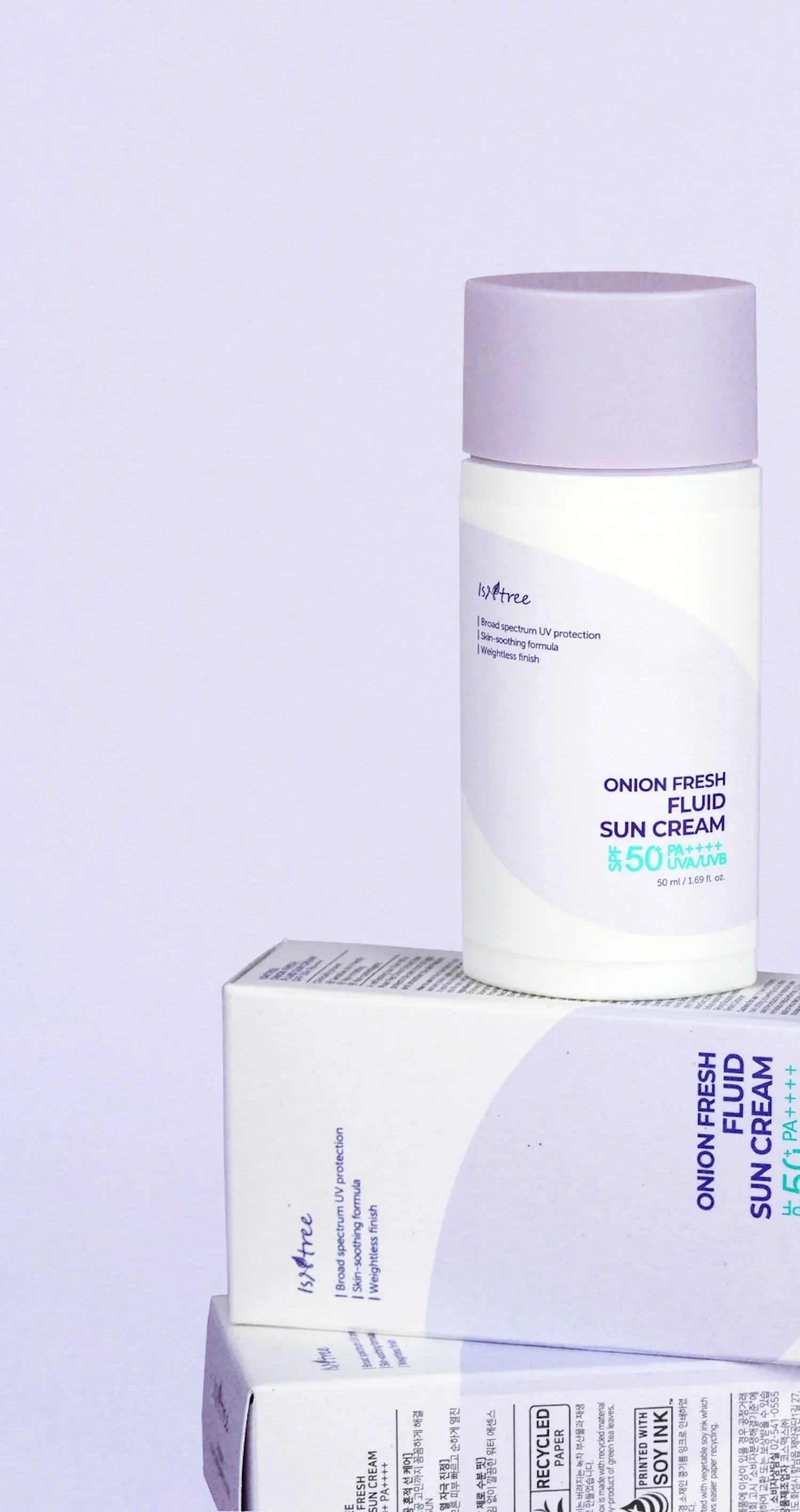 [Isntree] Onion Fresh Fluid Sun Cream 50ml