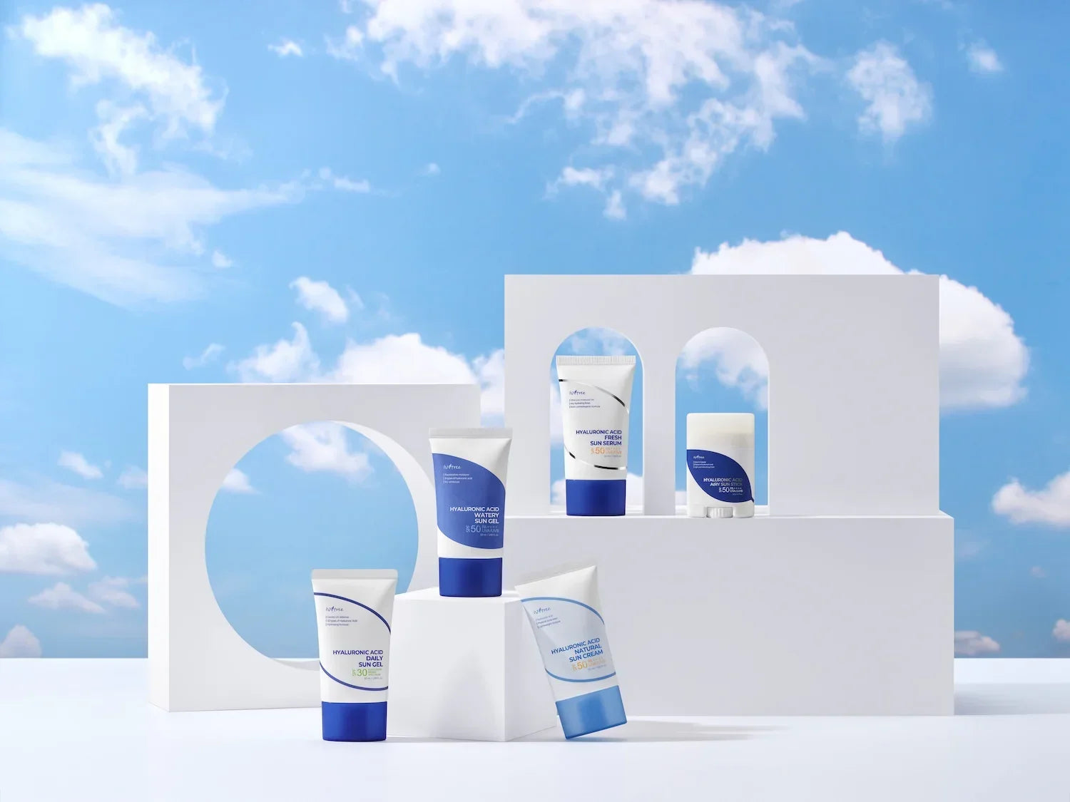 [Isntree] Hyaluronic Acid Fresh Sun Serum 50ml