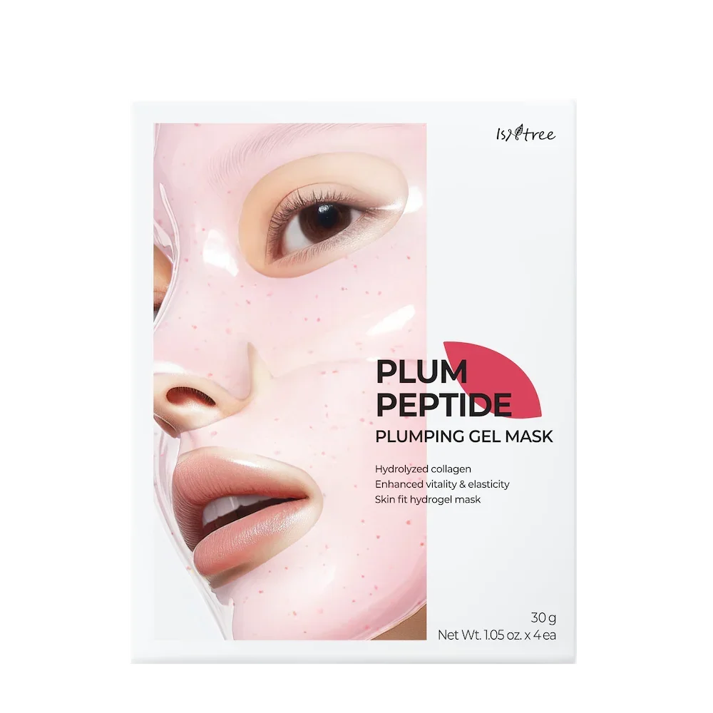 [Isntree] Plum Peptide Plumping Gel Mask 30g*4ea