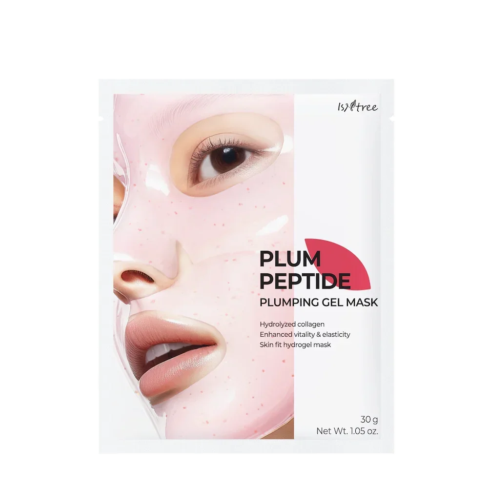 [Isntree] Plum Peptide Plumping Gel Mask 30g*4ea